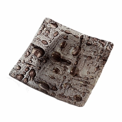 Mísa hnědá bublinová 12x12 cm